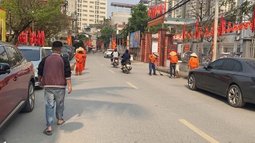 Hà Nội tổng vệ sinh, chỉnh trang cảnh quan môi trường phục vụ bầu cử