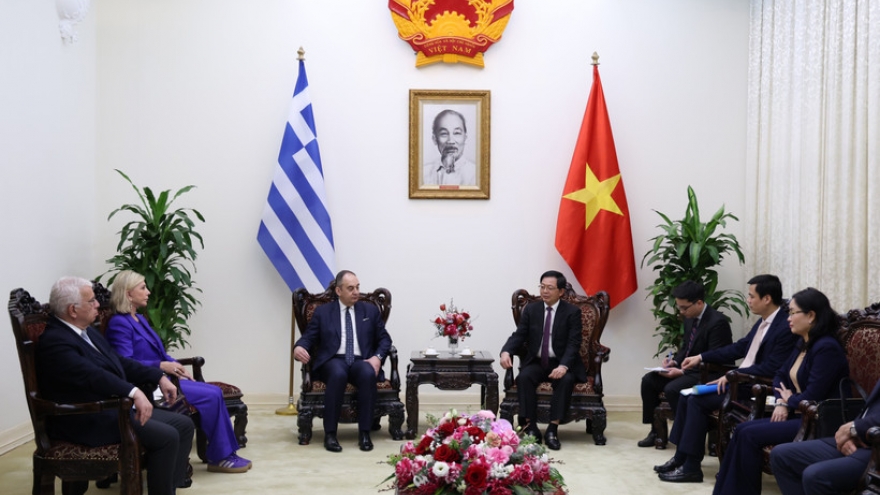 Vietnam wishes to lift ties with Greece to new level: Deputy PM