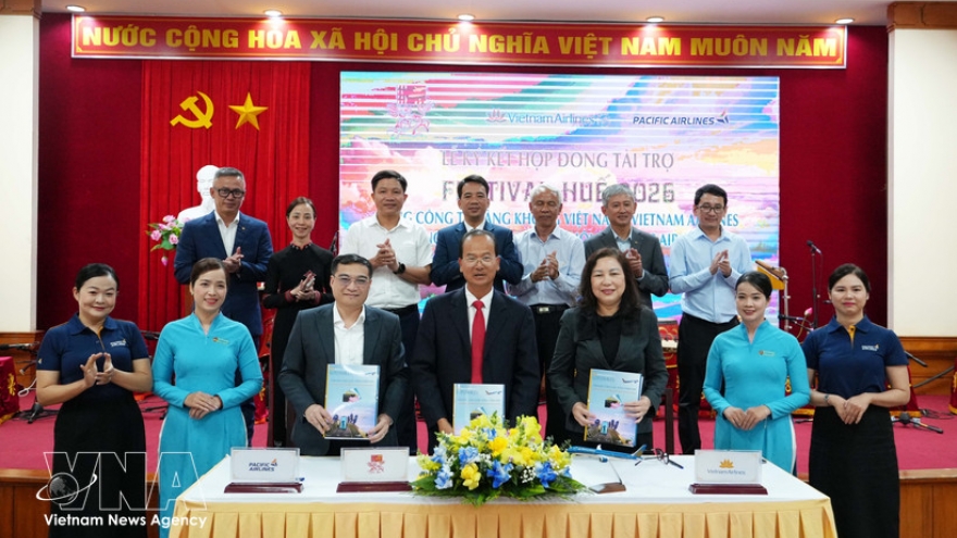 Vietnam Airlines, Pacific Airlines named official carriers of Hue Festival 2026