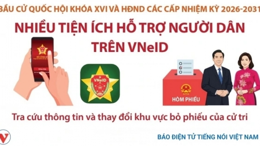 Dữ liệu dân cư và VNeID lần đầu phục vụ bầu cử: Tăng minh bạch, giảm thủ tục