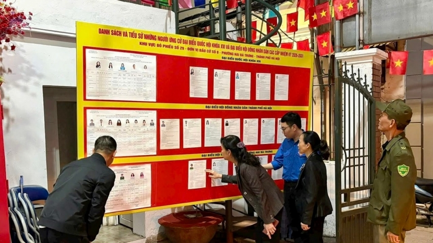 Thanh niên Hà Nội xung kích hỗ trợ công tác bầu cử tại xã, phường