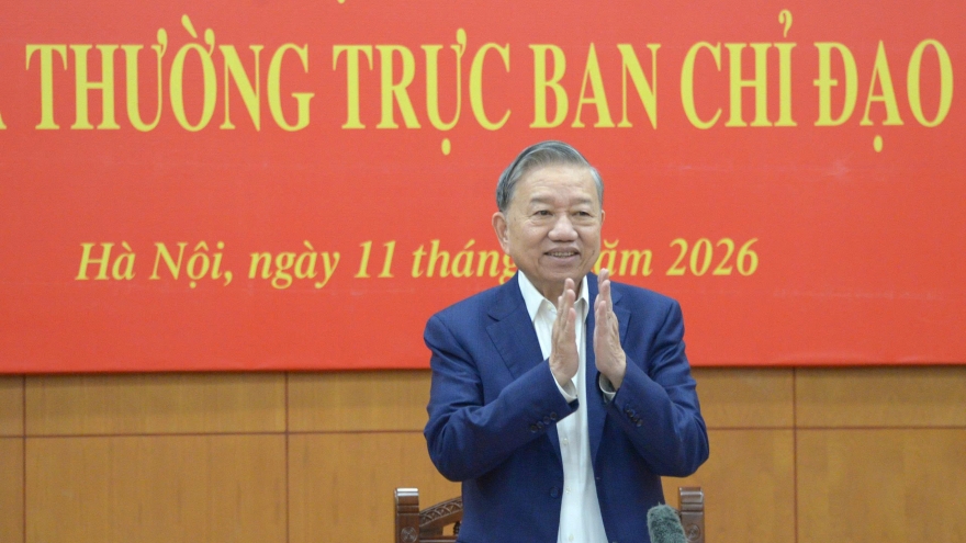 Tổng Bí thư Tô Lâm chủ trì phiên họp Ban Chỉ đạo hoàn thiện thể chế pháp luật