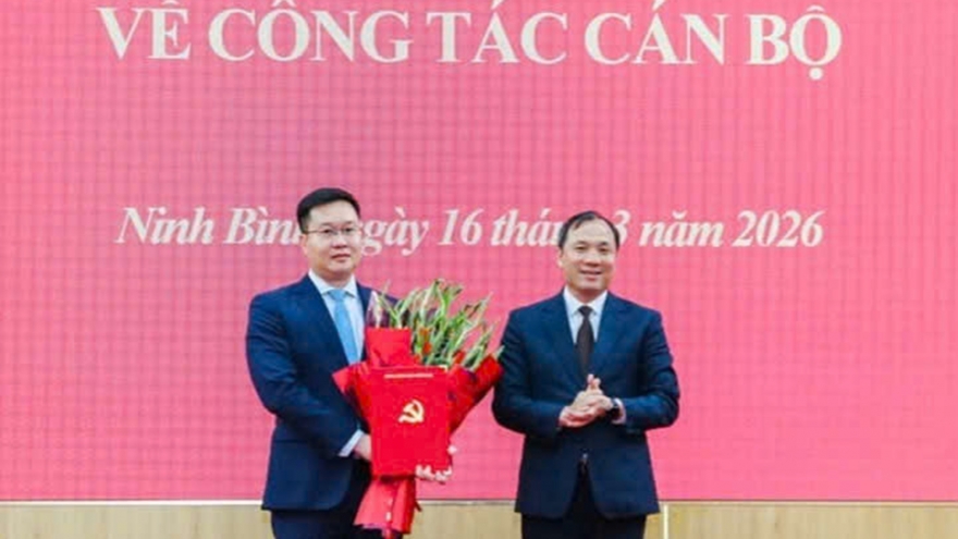 Điều động ông Trần Đăng Quỳnh giữ chức Phó Bí thư Tỉnh ủy Ninh Bình