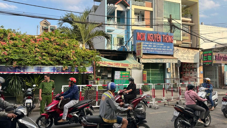 Hai mẹ con tử vong trong vụ cháy quán cơm chay ở TP.HCM