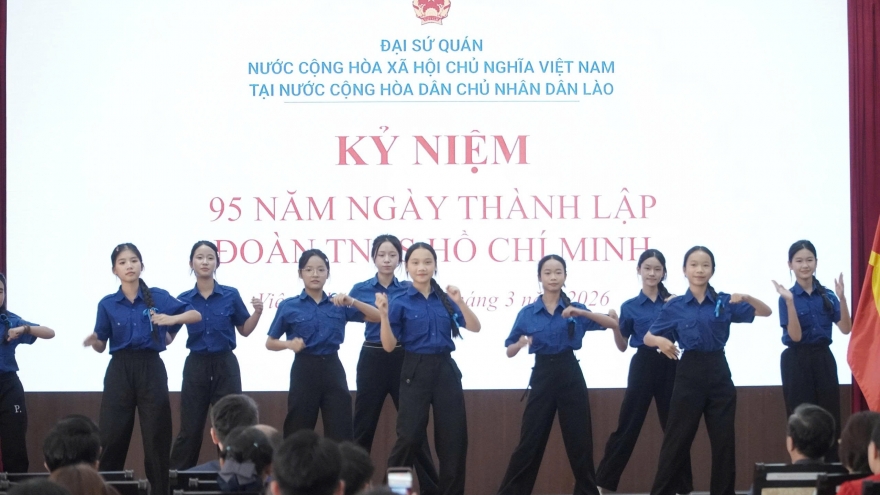 Sôi nổi hoạt động kỷ niệm 95 năm thành lập Đoàn TNCS Hồ Chí Minh tại Lào
