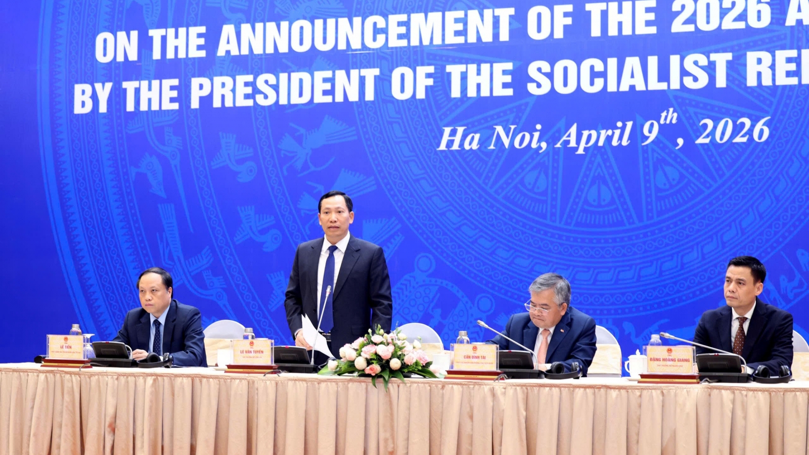 Công bố Quyết định về đặc xá năm 2026 của Chủ tịch nước
