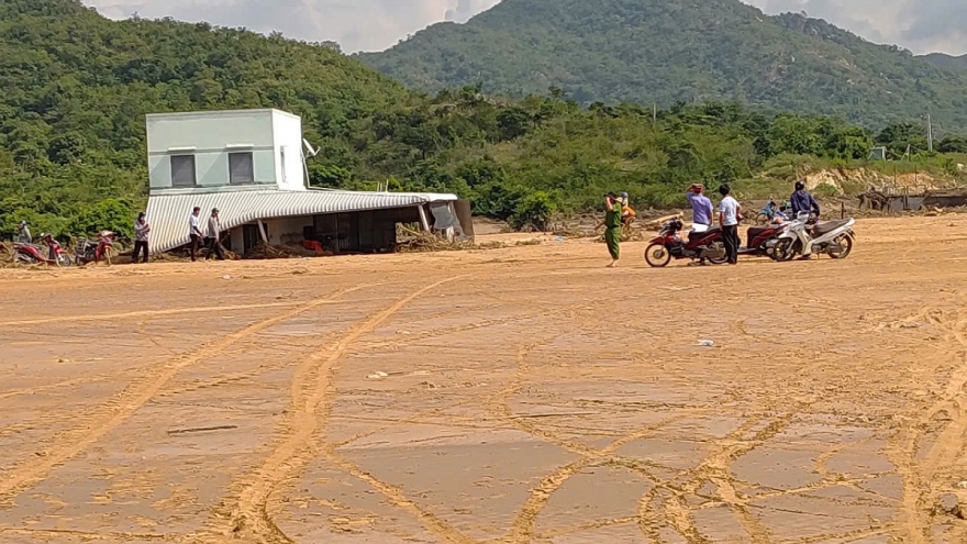 Diễn biến mới nhất vụ vỡ hồ chứa trên núi Tân Lai làm 1 người tử vong