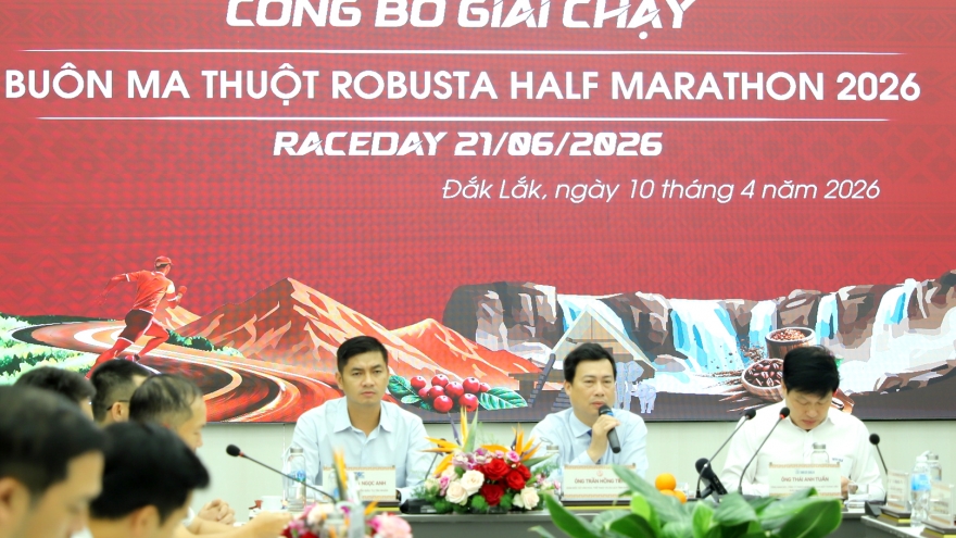 Giải “Chạy giữa Thủ phủ Cà phê” sẽ có khoảng 5.000 vận động viên tham gia