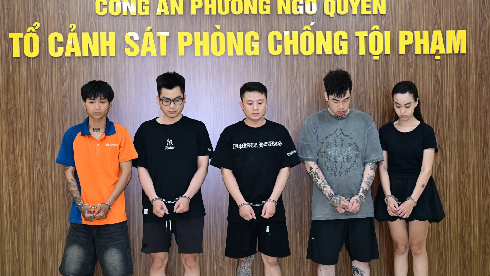 Bắt giữ 6 đối tượng trong đường dây mua bán ma tuý tại Hải Phòng