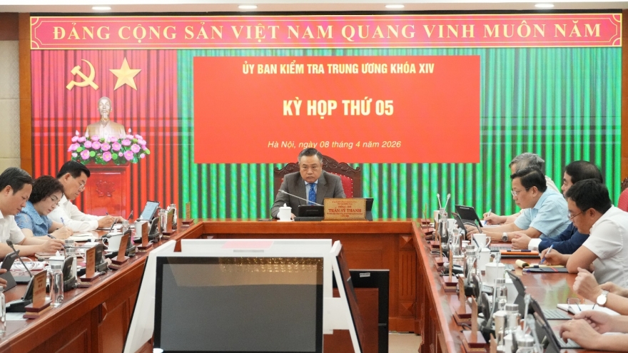 Thông cáo báo chí Kỳ họp thứ 05 của Ủy ban Kiểm tra Trung ương