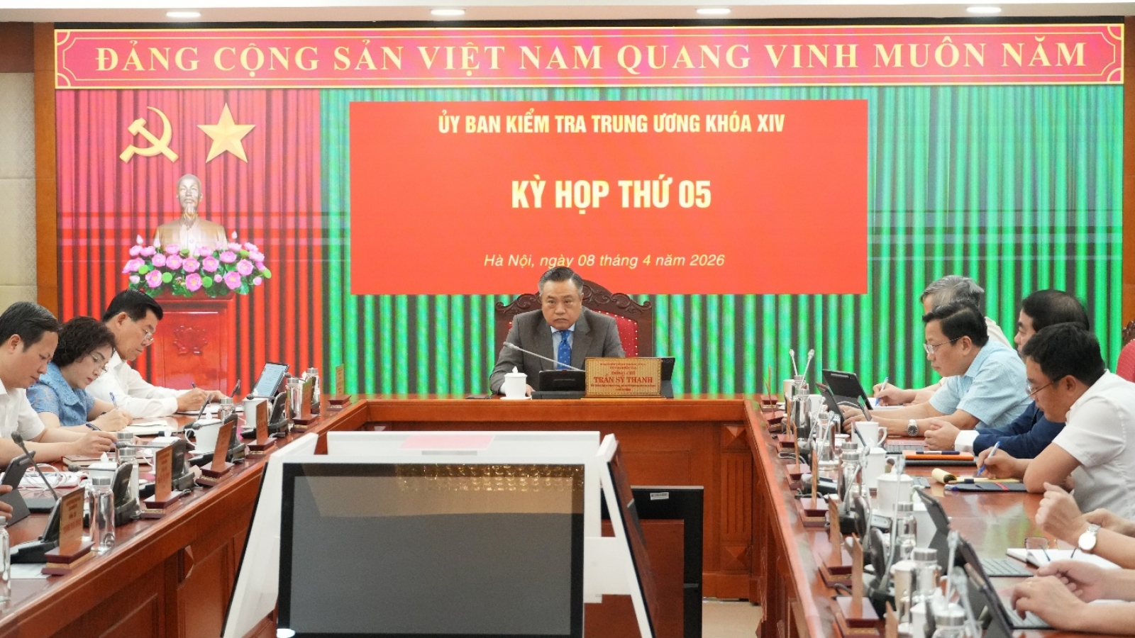 Thông cáo báo chí Kỳ họp thứ 05 của Ủy ban Kiểm tra Trung ương