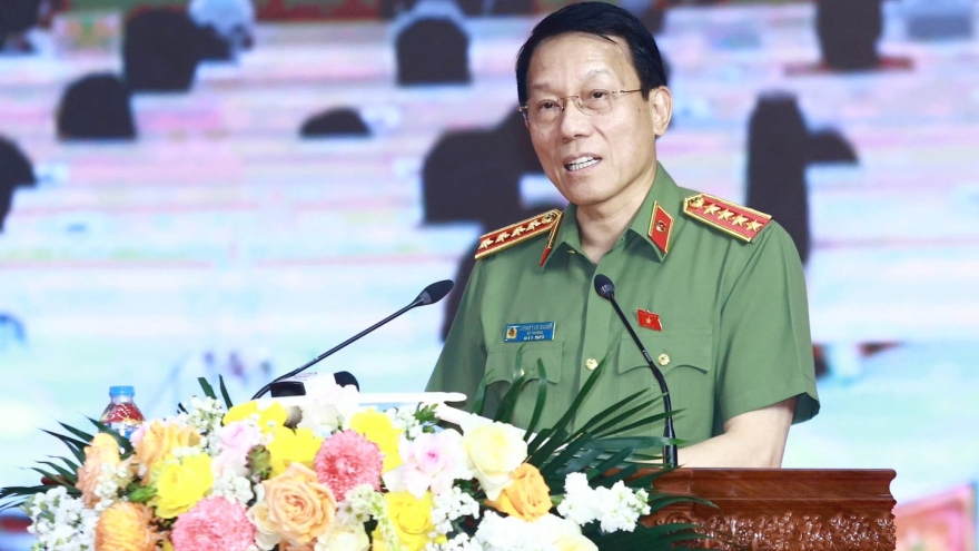 Bộ trưởng Bộ Công an Lương Tam Quang tiếp xúc cử tri tại tỉnh Hưng Yên