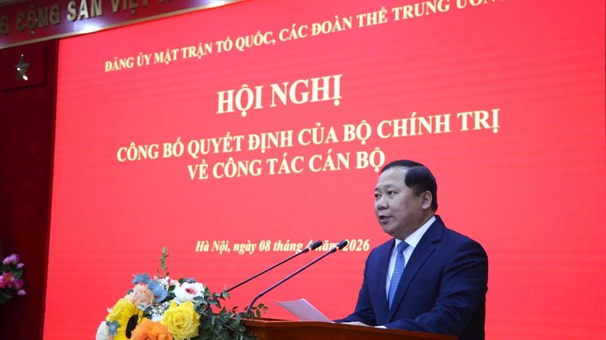 Ông Nguyễn Phi Long giữ chức Phó Bí thư Đảng ủy MTTQ, các đoàn thể Trung ương