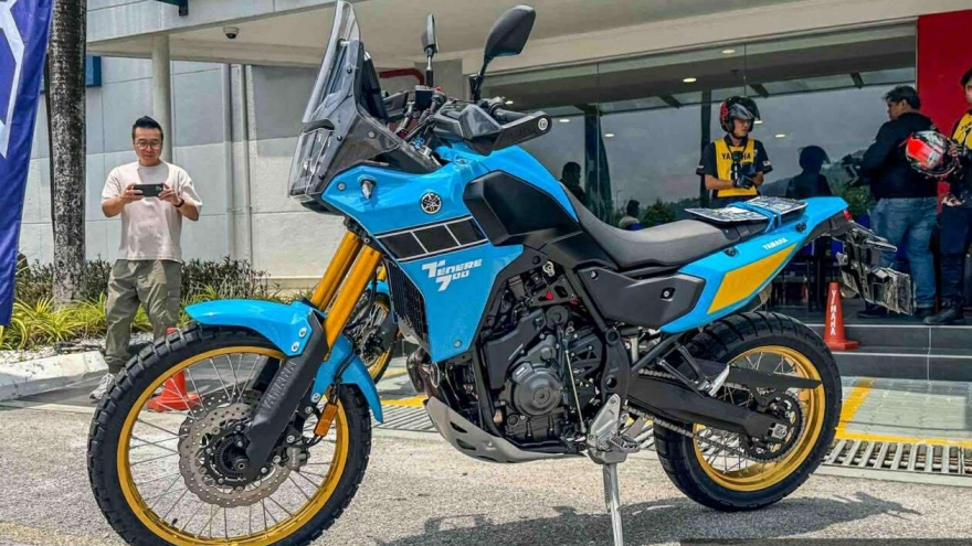 Khám phá Yamaha Tenere 700 2026 vừa ra mắt, nâng cấp công nghệ và vận hành