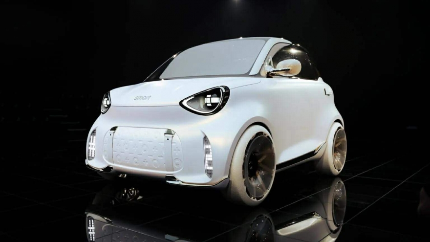 Smart Concept #2 tái sinh huyền thoại Fortwo với diện mạo xe đô thị hoàn toàn mới