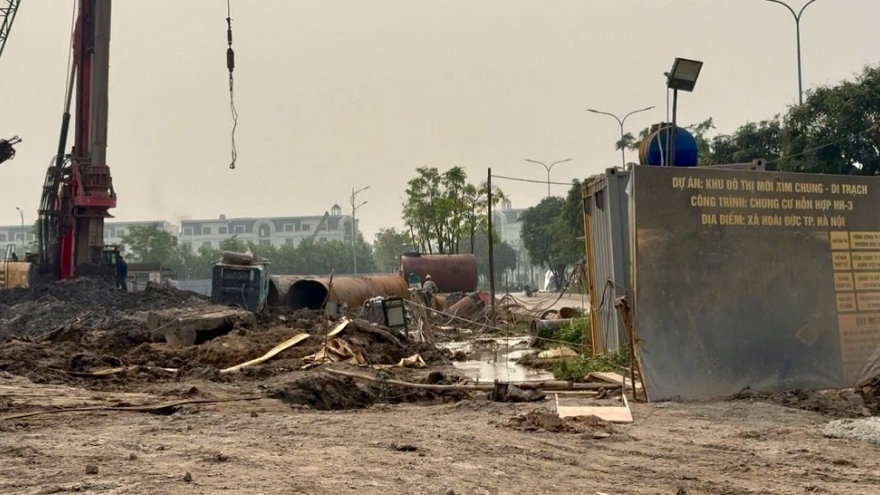 Dự án The Flame Vine mới thi công mặt bằng đã rầm rộ rao bán