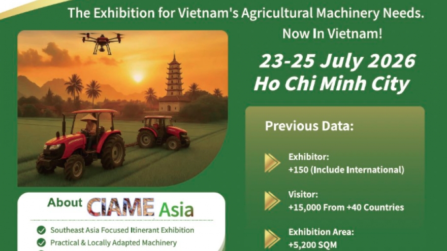 CIAME Asia Vietnam 2026 launched to boost farm mechanisation