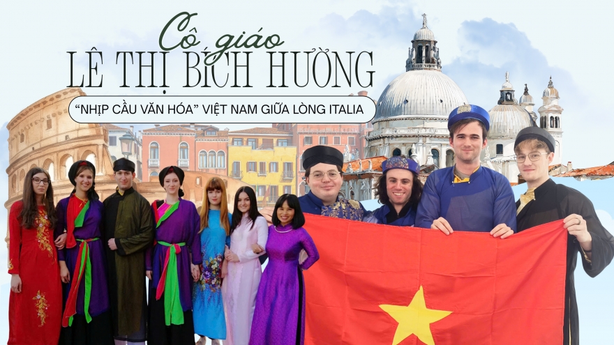 Cô giáo Lê Thị Bích Hường – “nhịp cầu văn hóa” Việt Nam giữa lòng Italia
