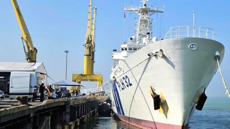 Japanese escort vessel pays friendship visit to Da Nang