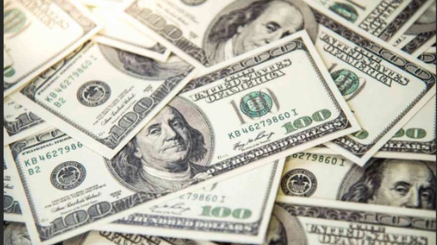 Tỷ giá USD hôm nay 10/4: Tỷ giá trung tâm đi lên, đạt 25.105 đồng/USD