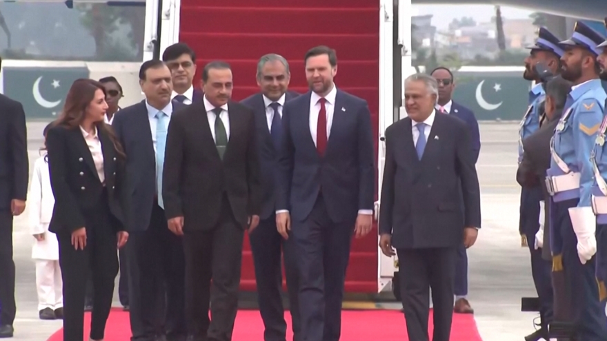 Phó Tổng thống Mỹ JD Vance đến Pakistan, sẵn sàng bước vào đàm phán với Iran