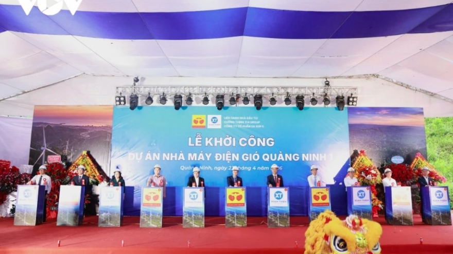 Quang Ninh breaks ground on first wind power project