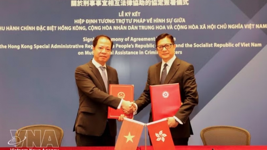 Vietnam, Hong Kong sign mutual legal assistance pact in criminal matters