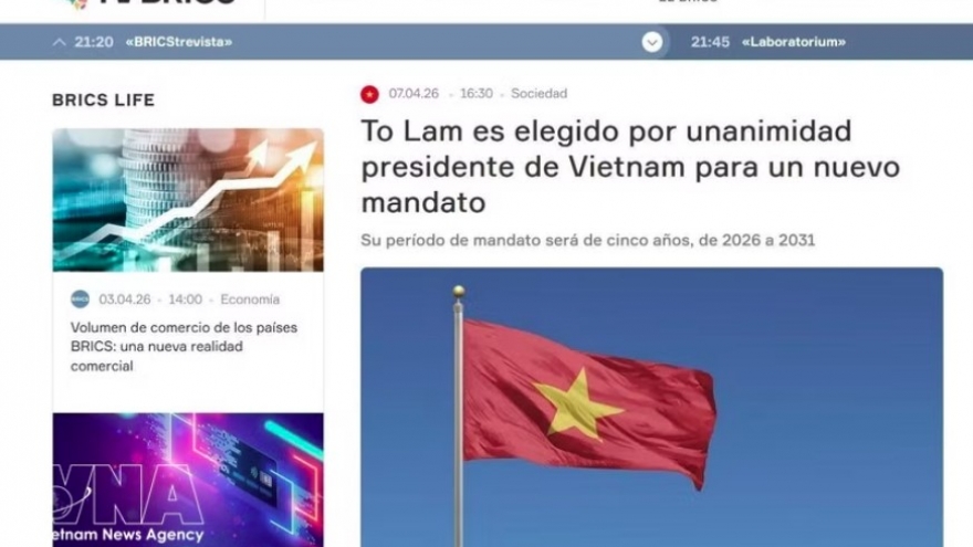 South American media highlight Vietnam’s leadership restructuring