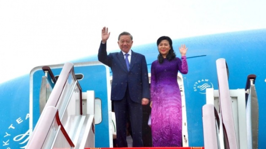 Tổng Bí thư, Chủ tịch nước Tô Lâm lên đường thăm cấp Nhà nước Cộng hòa nhân dân Trung Hoa