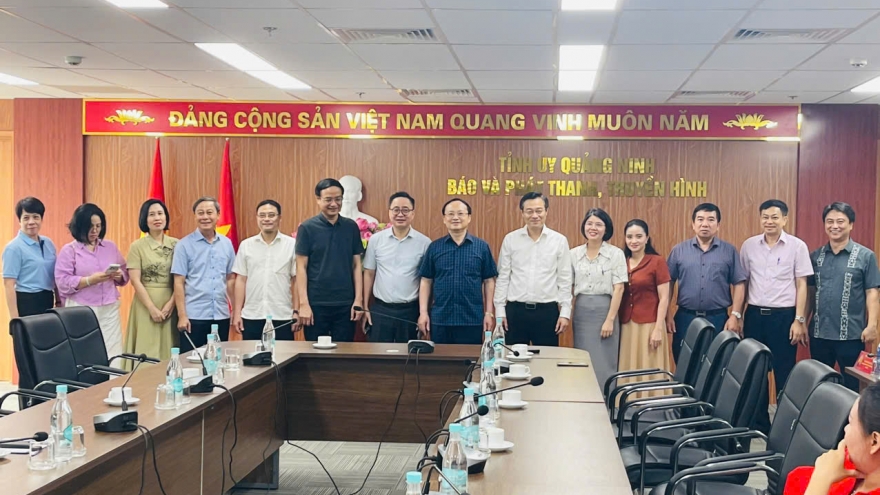 Tổng Giám đốc VOV thăm, cảm ơn tỉnh Quảng Ninh đã hỗ trợ Liên hoan Phát thanh