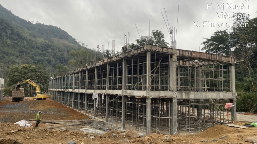 Tuyên Quang đẩy nhanh tiến độ các dự án trường nội trú liên cấp