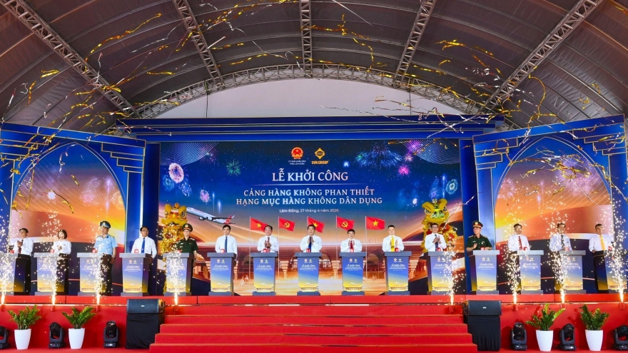 Sun Group khởi công Cảng hàng không dân dụng Phan Thiết hơn 3.900 tỷ đồng