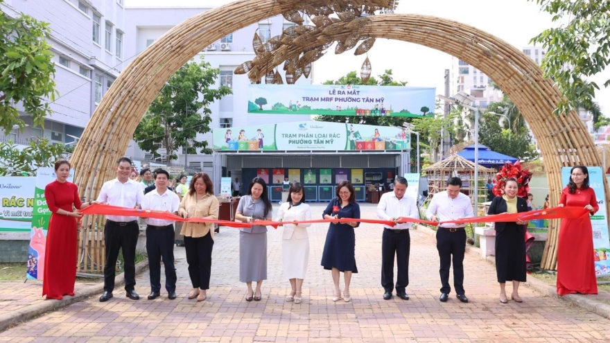 Unilever triển khai Trạm Thu hồi Vật liệu tái chế số hóa tại TP.HCM