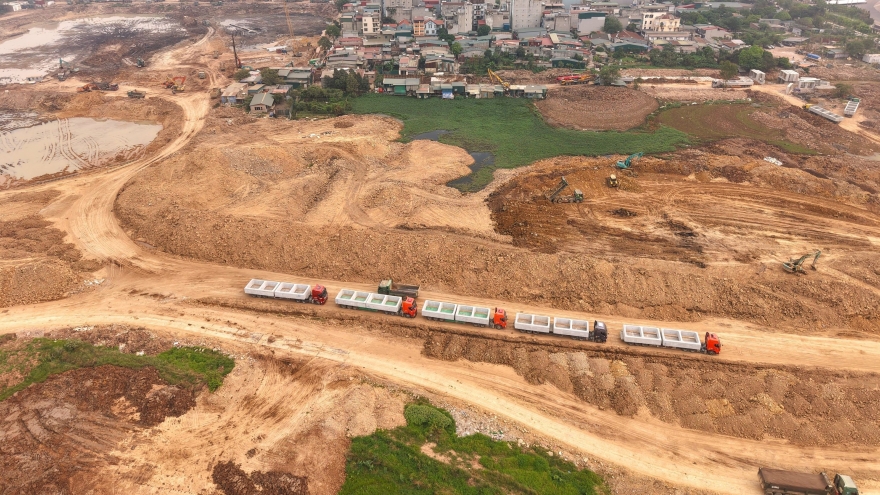 Đẩy nhanh tiến độ thi công hồ Phú Đô cần đi đôi với đảm bảo vệ sinh môi trường