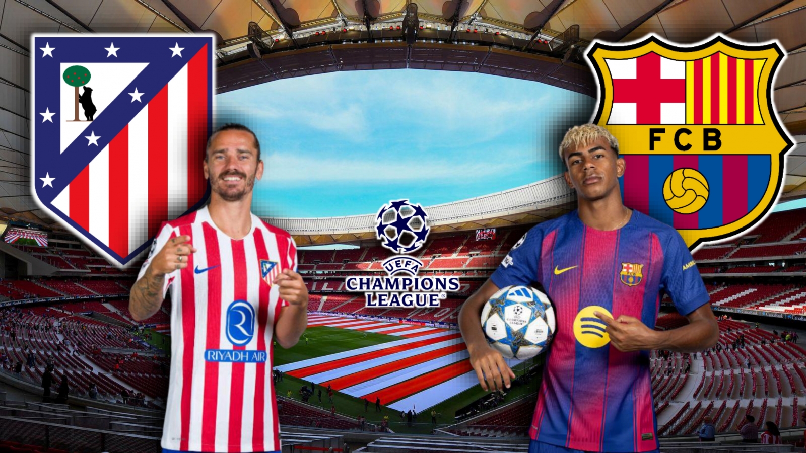 Dự đoán kết quả và đội hình ra sân trận Atletico vs Barca tứ kết Cúp C1 châu Âu