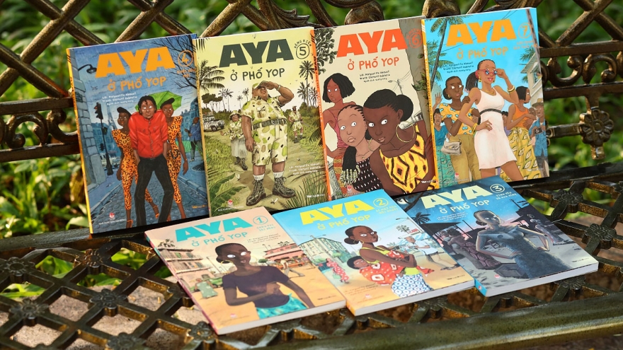 Một châu Phi sôi động trong bộ truyện tranh “Aya ở phố Yop”