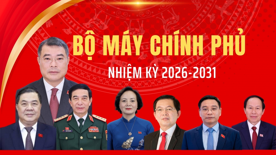 Bộ máy Chính phủ nhiệm kỳ 2026-2031