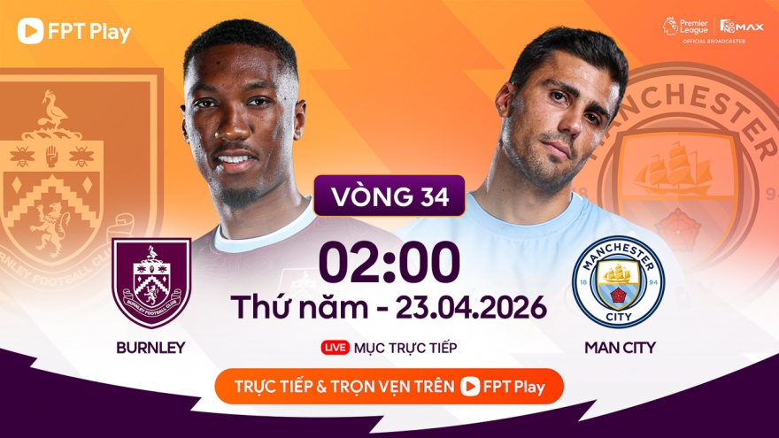 Lịch thi đấu vòng 34 ngoại hạng Anh 2025/26: Ngôi đầu đổi chủ?