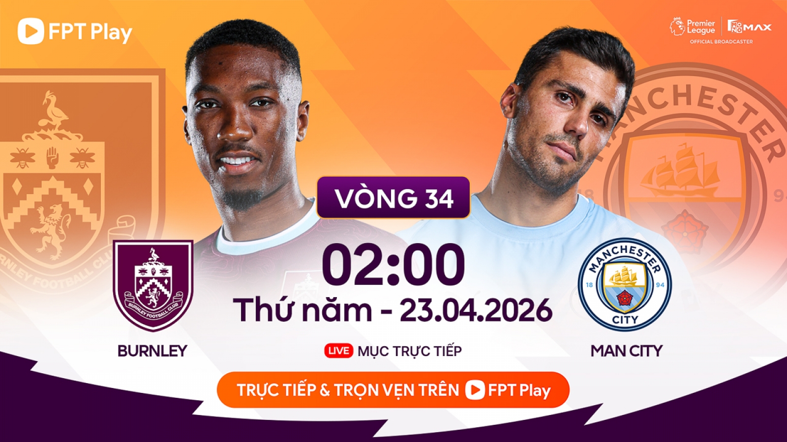 Lịch thi đấu vòng 34 ngoại hạng Anh 2025/26: Ngôi đầu đổi chủ?