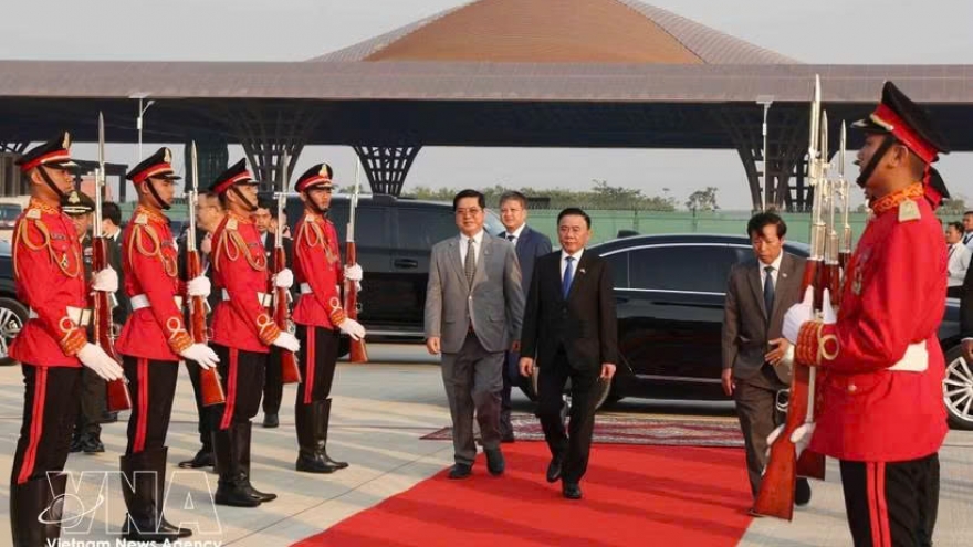 Senior Party official concludes official visits to Laos, Cambodia