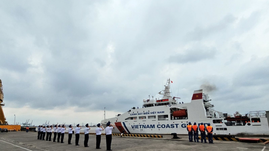 Cảnh sát biển Việt Nam lên đường tuần tra liên hợp với Cảnh sát biển Trung Quốc