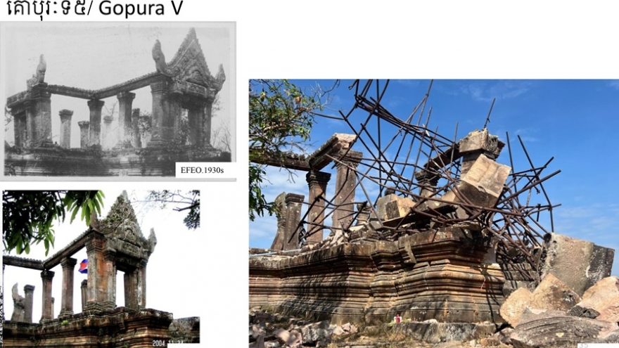 Campuchia cần 3 thập kỷ và hàng chục triệu USD để hồi sinh đền Preah Vihear