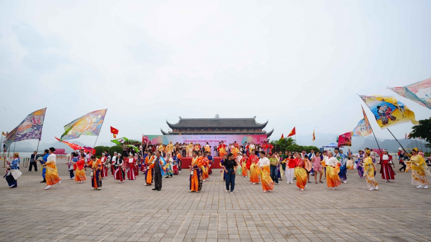 Yosakoi Việt Nam 2026: Khi nhịp trống Nhật Bản hòa nhịp không gian di sản Việt
