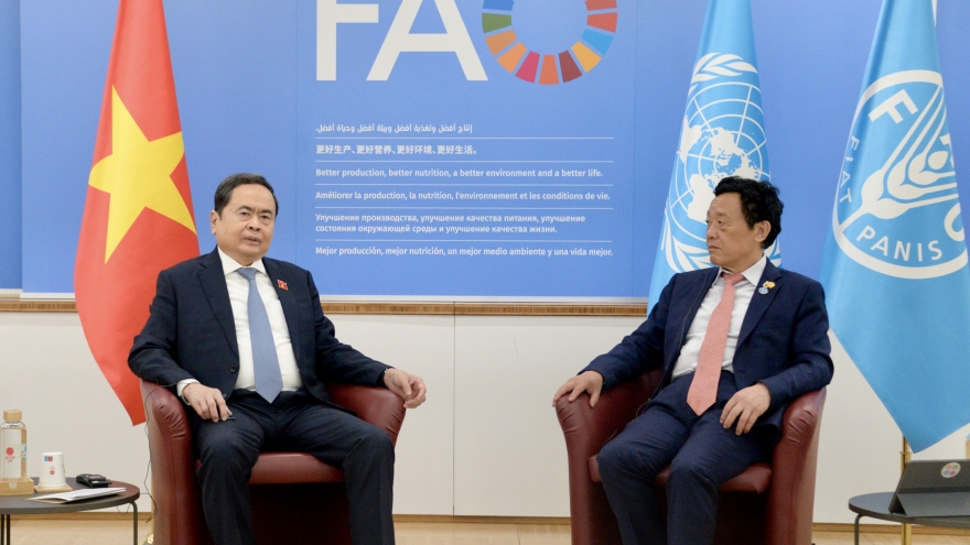 Chủ tịch Quốc hội gặp Tổng Giám đốc FAO