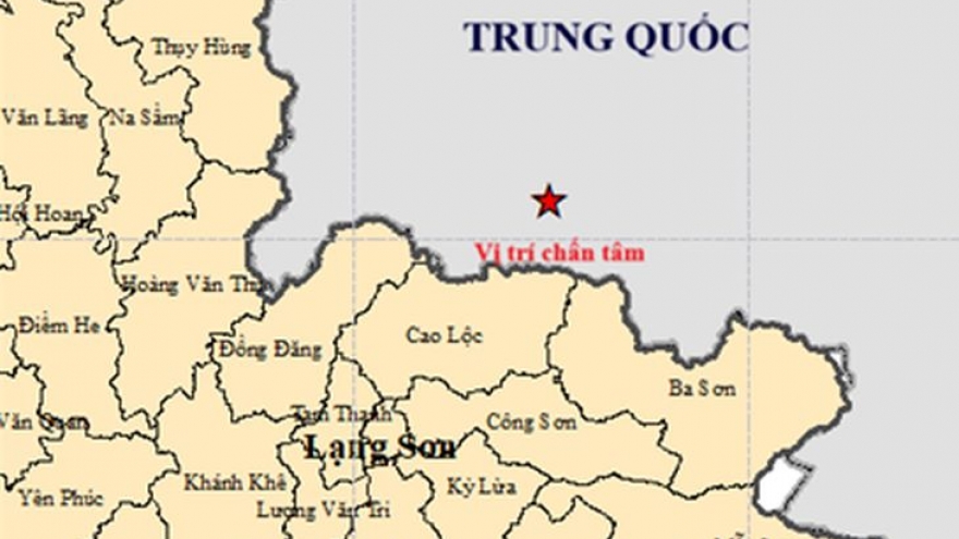 3.1-magnitude earthquake near Vietnam-China border felt in Lang Son