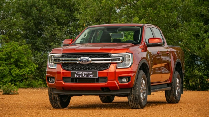 Top xe bán tải bán chạy nhất tháng 3/2026: Ford Ranger trở lại vị trí số 1