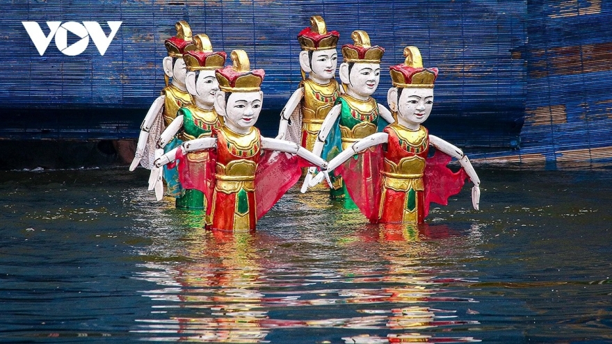 Hai Phong village artisans keep water puppetry alive to draw tourists