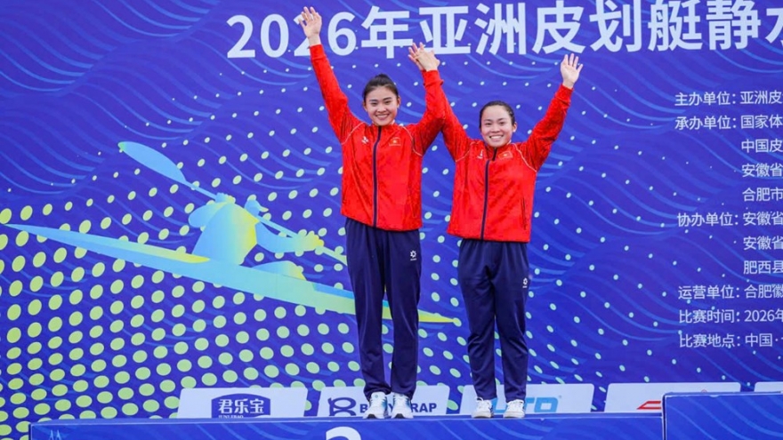 Kết quả Giải vô địch Canoeing châu Á 2026: Việt Nam lập cột mốc lịch sử