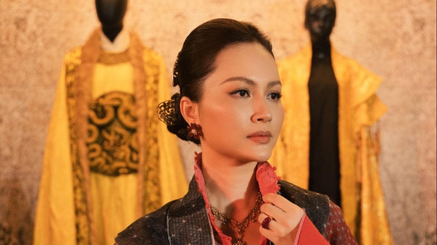Nhan sắc mặn mà của Đỗ Thị Hải Yến khi vào vai Hoàng hậu họ Dương