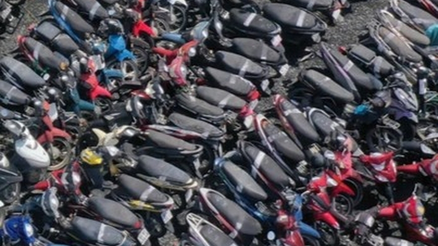 Cà Mau: CSGT tìm chủ hơn 3.600 phương tiện tạm giữ quá hạn